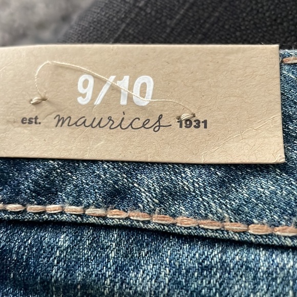Maurices Jean skirt size 9/10. NWT - Picture 3 of 7